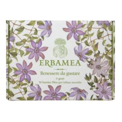 Erbamea Benessere da Gustare Cofanetto Regalo con Infusi, 36 bustine
