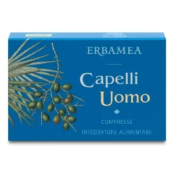 Erbamea Capelli Uomo Integratore Alimentare, 24 Compresse