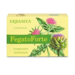 Erbamea Fegato Forte Integratore Alimentare Depurativo, 24 Compresse