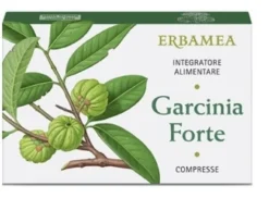 Erbamea Garcinia Forte Integratore Alimentare Peso Corporeo, 30 Compresse