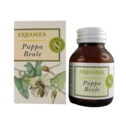 Erbamea Pappa Reale Integratore Alimentare Benessere dell'Organismo, 50 capsule