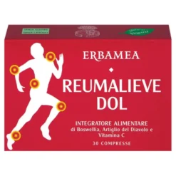 Erbamea Reumalieve Dol - Integratore alimentare per dolori articolari e muscolari, 30 compresse