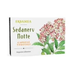 Erbamea Sedanerv Notte - Integratore alimentare per il riposo notturno, 24 capsule vegetali
