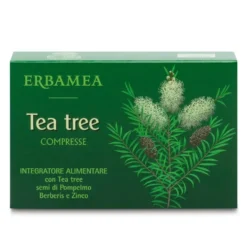 Erbamea Tea Tree Integratore Vie Respiratorie, 30 Compresse