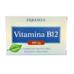Erbamea Vitamina B12 Integratore Alimentare, 90 Compresse Masticabili