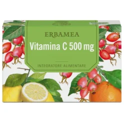Erbamea Vitamina C 500 Integratore Alimentare, 20 bustine
