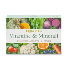 Erbamea Vitamine e Minerali Integratore Alimentare, 24 Compresse