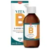 Erba Vita B-Apport Plus Junior - Integratore con vitamine B per l'energia dei bambini, 200 ml