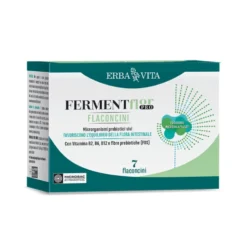 Erba Vita Ferment Flor Pro Adulti Integratore Benessere Intestinale, 7 flaconcini