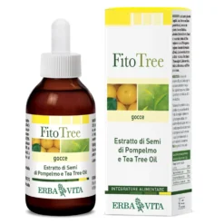 Erba Vita FitoTree - Integratore in gocce per le difese immunitarie e le vie respiratorie, 30 ml