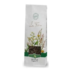 Erba Vita Foglie di Betulla - Tisana diuretica per la ritenzione idrica e la cellulite, 100 g