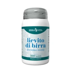 Erba Vita Monoplanta - Lievito di Birra Integratore Alimentare, 300 Tavolette