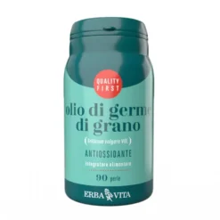 Erba Vita Monoplanta - Olio di Germe di Grano Integratore Antiossidante,90 Perle