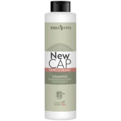 Erba Vita NewCap - Shampoo Capelli Grassi, 250ml