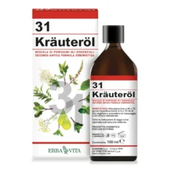 Erba Vita Oli Essenziali - Krauterol 31 Liquido Benessere Corpo, 100ml