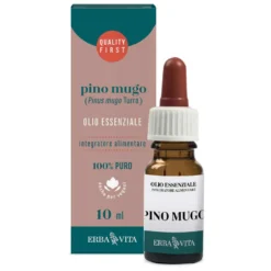 Erba Vita Oli Essenziali - Olio Essenziale Pino Mugo Vie Respiratorie, 10ml