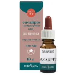 Erba Vita Oli Essenziali - Olio Essenziale Eucalipto Balsamico, 10ml