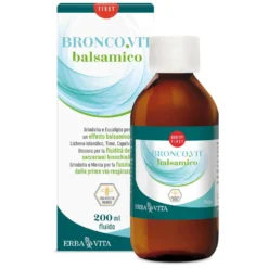 Erba Vita Respirando - Bronco.vit Balsamico Fluido per Vie Respiratorie, 200ml