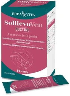 Erba Vita Sollievo Ven - Integratore Benessere Gambe, 14 Bustine