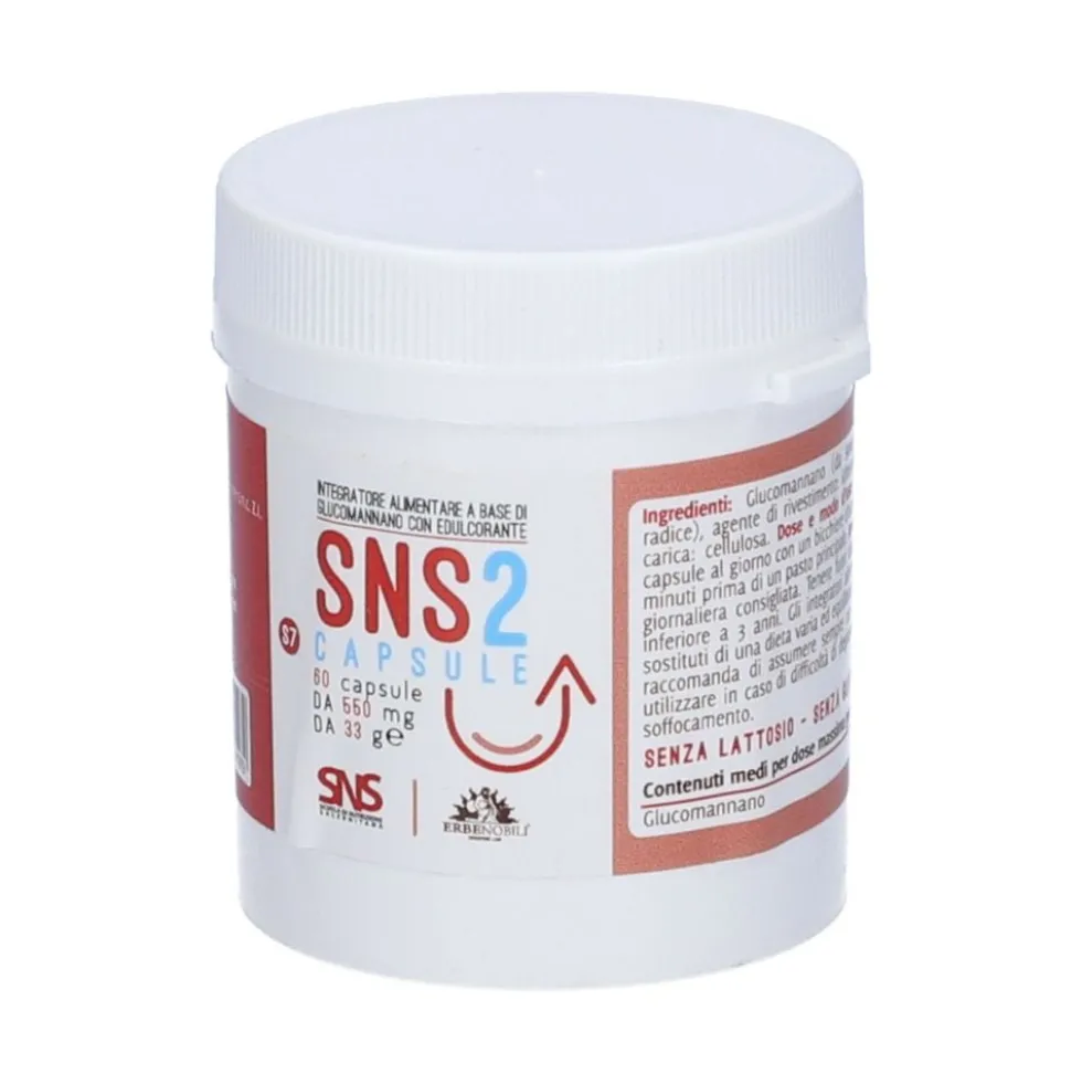 Erbenobili SNS2 Integratore Alimentare, 60 Capsule