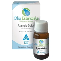 Erboristeria Magentina Arancio Dolce - Olio essenziale per la digestione e i gas intestinali, 10 ml