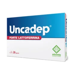 Erbozeta Uncadep Forte Lattoferrina Integratore Alimentare, 20 Capsule