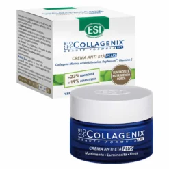 ESI Biocollagenix - Crema Antietà Plus Viso Luminosità Nutrimento Forza, 50ml