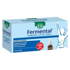 ESI Fermental Max - Integratore di Fermenti Lattici da Bere, 12 Drink