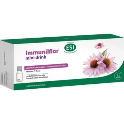ESI Immunilflor Mini Drink - Integratore per rinforzare il sistema immunitario, 12 flaconcini