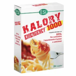 ESI Kalory Emergency 1000 - Integratore per ridurre l'assorbimento di calorie, 24 ovalette