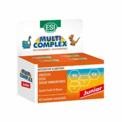ESI Multicomplex - Junior Integratore di Vitamine e Minerali, 42 Dinosauri