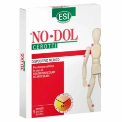 ESI NoDol - Cerotti per il sollievo dai dolori muscolari e articolari, 5 cerotti