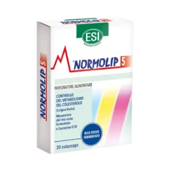Esi Normolip 5 - Integratore alimentare per il controllo del colesterolo, 30 capsule