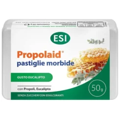ESI Propolaid Caramelle Eucaliptus - Caramelle gommose con propoli per il benessere della gola, 50 g