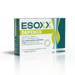 EsoXX Defence Dispositivo Medico per Reflusso Gastro-Esofageo, 20 Compresse
