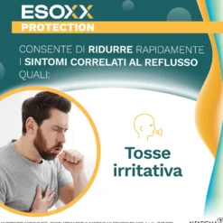 EsoXX Protection Dispositivo Medico per il Reflusso Gastro-Esofageo, 20 Bustine