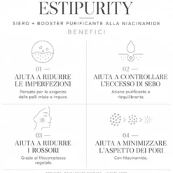 Estiage EstiPurity Siero + Booster Purificante alla Niacinamide, 30ml