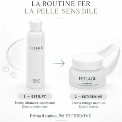 Estiage EstiRevive Crema Viso Multiuso per Pelli Sensibili e Sottili, 50ml