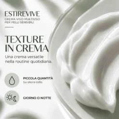 Estiage EstiRevive Crema Viso Multiuso per Pelli Sensibili e Sottili, 50ml