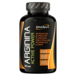 EthicSport Arginina Active Power - Integratore per gli sport di potenza, 90 compresse da 1500 mg