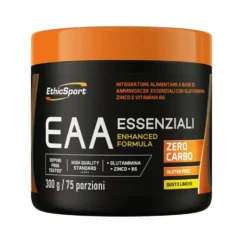 EthicSport EAA Essenziali Integratore Alimentare di Amminoacidi Solubili, 300g