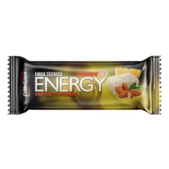 EthicSport Tecnica Energy Gold - Barretta energetica alla mandorla e arancia per sportivi, 35 g