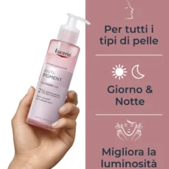 Eucerin Anti-Pigment - Gel Detergente Anti-Macchie Viso, 200ml
