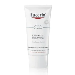 Eucerin AtopiControl - Crema viso emolliente per il trattamento della pelle atopica, 50 ml
