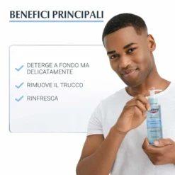 Eucerin DermatoCLEAN - [HYALURON] Gel Detergente Pelle Normale e Mista, 200ml