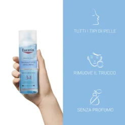 Eucerin DermatoCLEAN - [HYALURON] Acqua Micellare 3in1 Lozione Struccante, 200ml