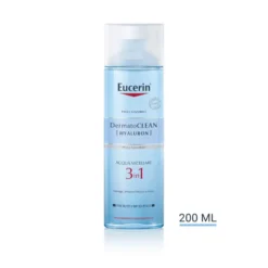 Eucerin DermatoCLEAN - [HYALURON] Acqua Micellare 3in1 Lozione Struccante, 200ml