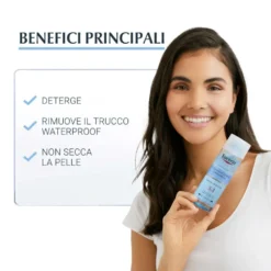 Eucerin DermatoCLEAN - [HYALURON] Acqua Micellare 3in1 Lozione Struccante, 200ml