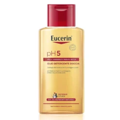 Eucerin pH5 - Olio detergente doccia per la pelle sensibile e secca, 200 ml