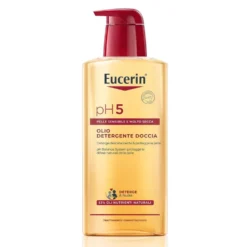 Eucerin pH5 - Olio Detergente Doccia Pelle Sensibile e Secca, 400ml